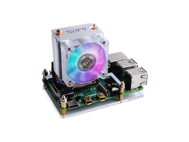 Вентилятор охлаждения процессора Blink Blink ICE Tower для Raspberry Pi (поддержка Pi 4)