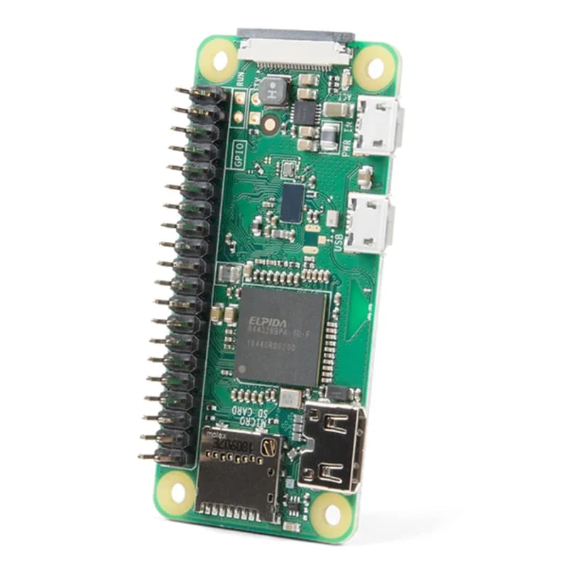 Raspberry Pi Zero W (с разъемами)