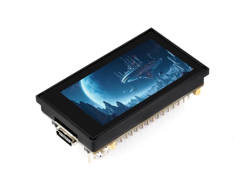 Макетная плата ESP32-S3 с дисплеем 1,9 дюйма — 170x320, 262 тыс. цветов, двухъядерный процессор LX7, дополнительный сенсорный экран