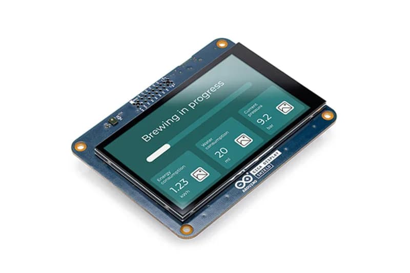 Экран дисплея Arduino GIGA