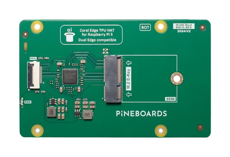 Шляпа из сосновых досок Ай! Двойной для Raspberry Pi 5