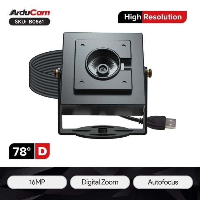 Arducam ezBOX-Klarity — 16 МП USB2.0 UVC