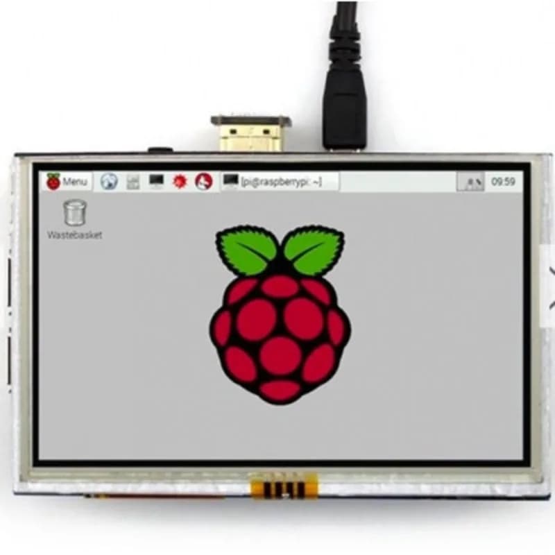 5-дюймовый сенсорный ЖК-экран HDMI для Raspberry Pi 3