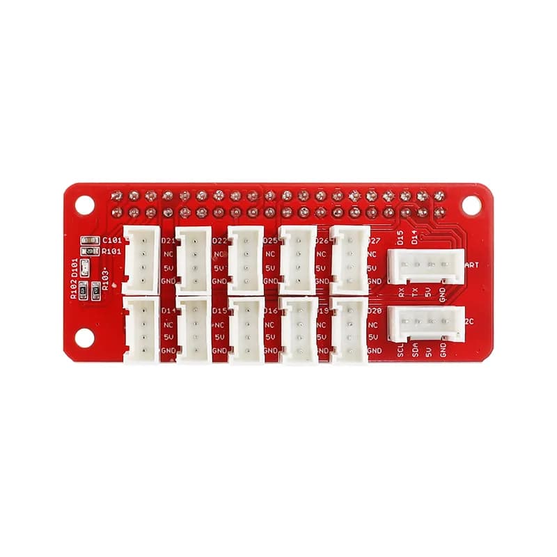 Crowtail — штабелируемый экран для Raspberry Pi 2.0