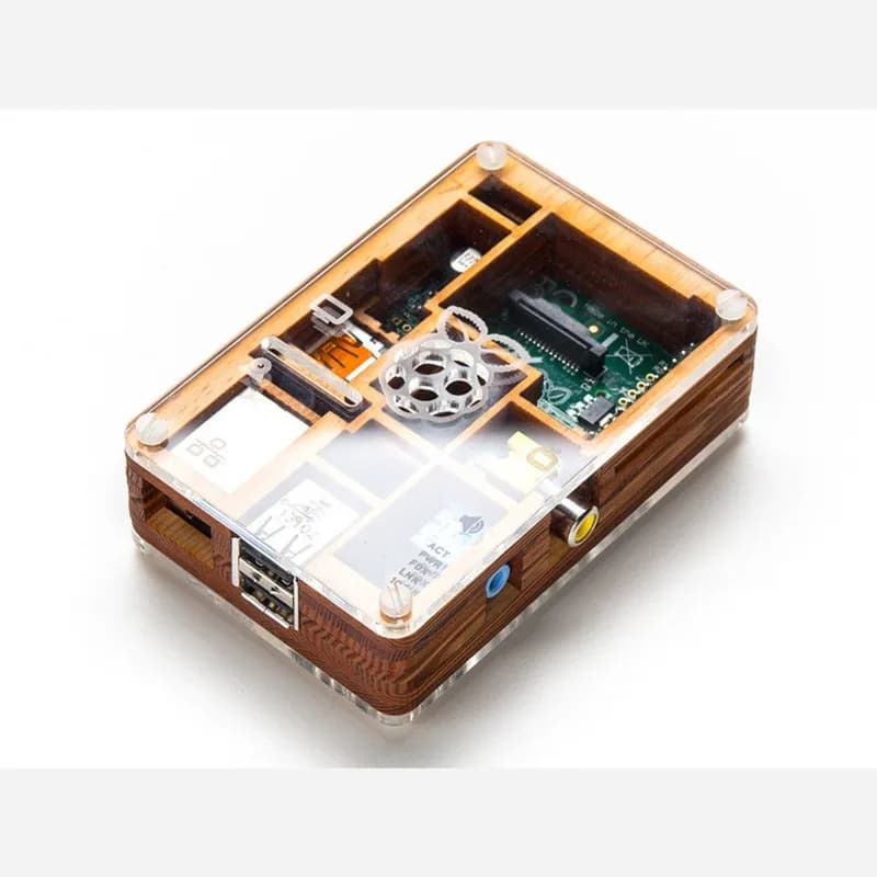 Timber Pibow - Корпус для компьютеров Raspberry Pi Model B