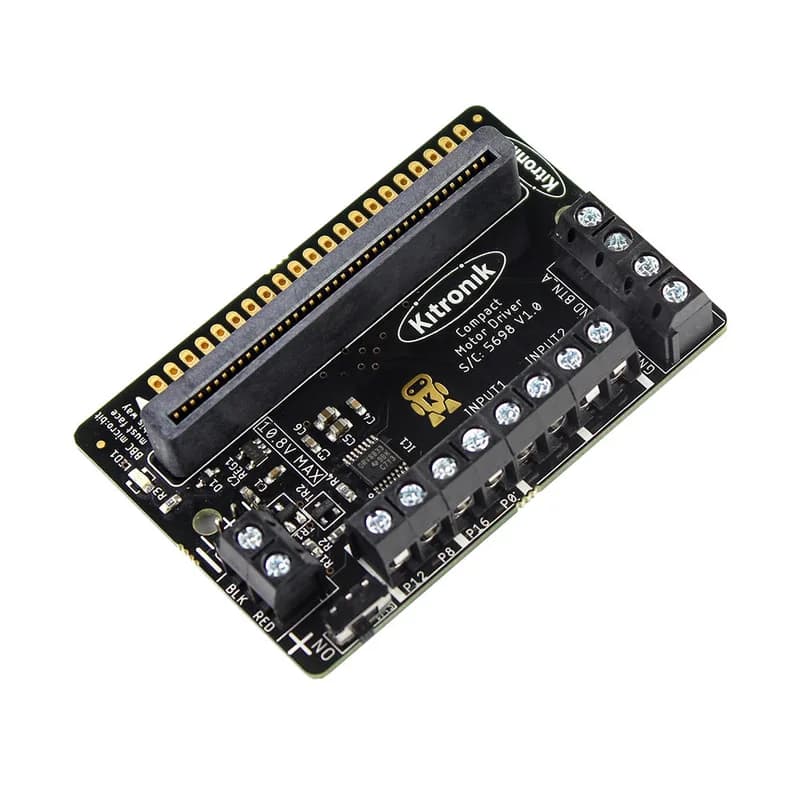 Компактная плата драйвера двигателя Kitronik для BBC micro:bit