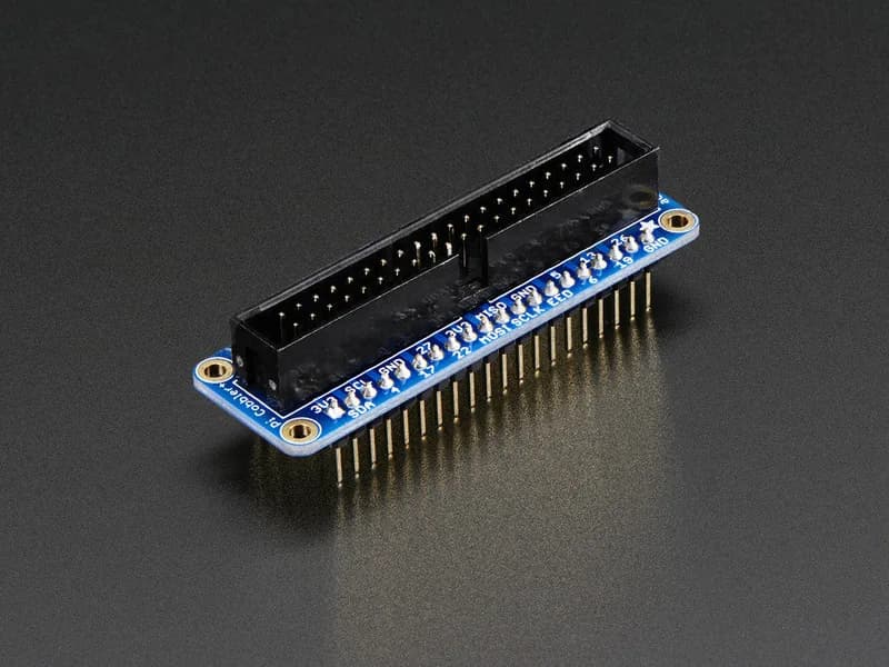 Pi Cobbler Plus в сборе — разводной кабель для Raspberry Pi A, B+, Pi 2, Pi 3