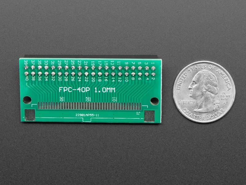 40-контактный FPC с прямым гнездовым разъемом IDC 2x20 IDC