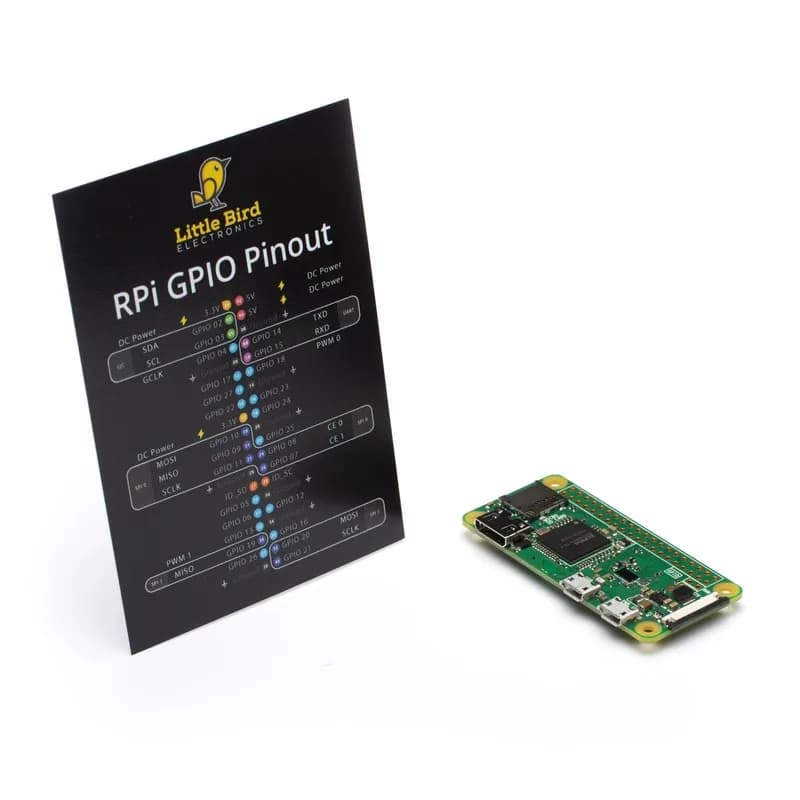 Raspberry Pi Zero W с картой GPIO
