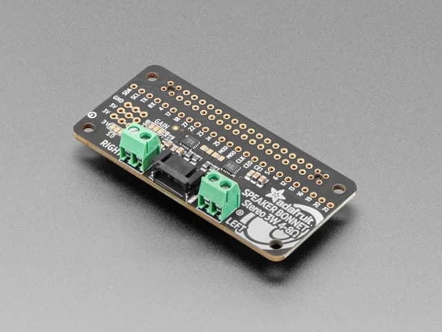 Крышка стереодинамика Adafruit I2S 3 Вт для Raspberry Pi