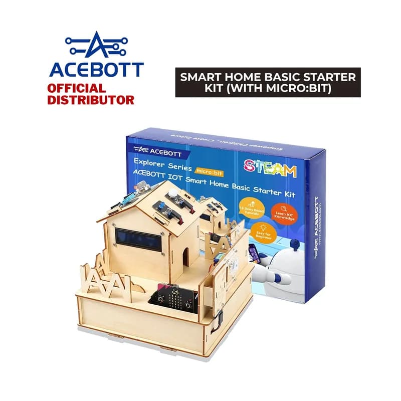 ACEBOTT micro:bit Базовый стартовый комплект для умного дома