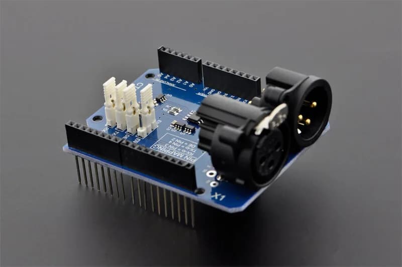 DMX-шилд для Arduino Leonardo