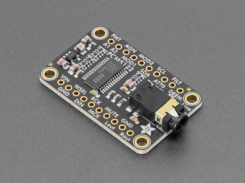 ЦАП Adafruit PCM5122 I2S с линейным выходом