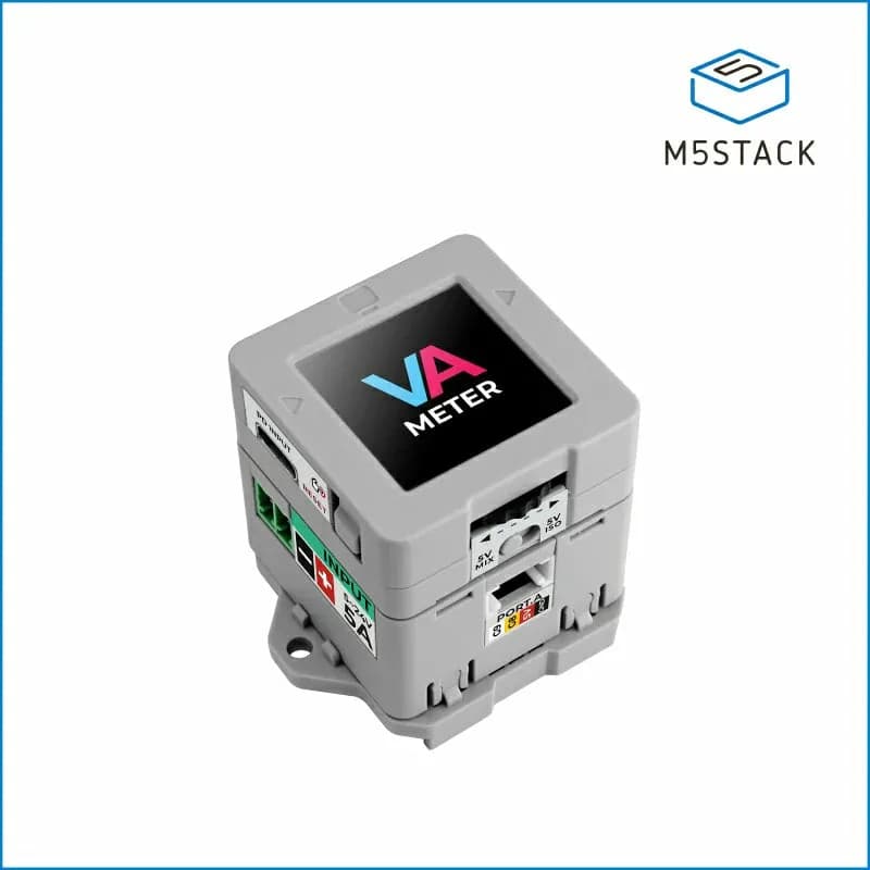 Измеритель напряжения и силы тока M5Stack с M5StampS3