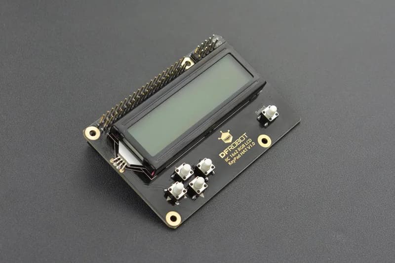 I2C 16x2 RGB ЖК-клавиатура с RGB-подсветкой (совместима с Raspberry Pi 4B/3B+)