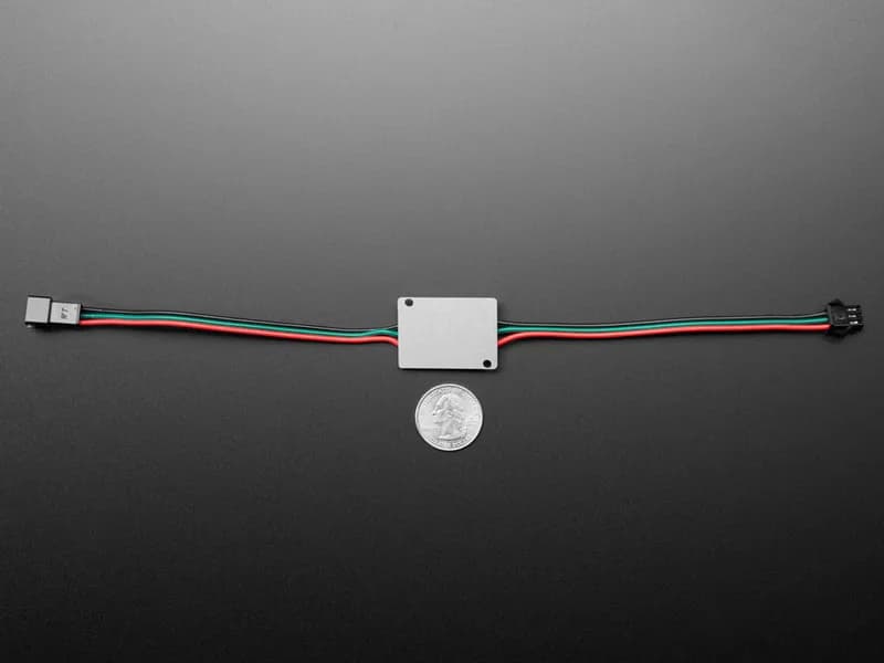 Ультраяркий светодиод RGBW NeoPixel мощностью 4 Вт, цепной, теплый белый ~3000K