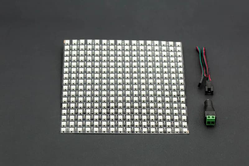 Gravity: Гибкая светодиодная RGB матрица 16x16