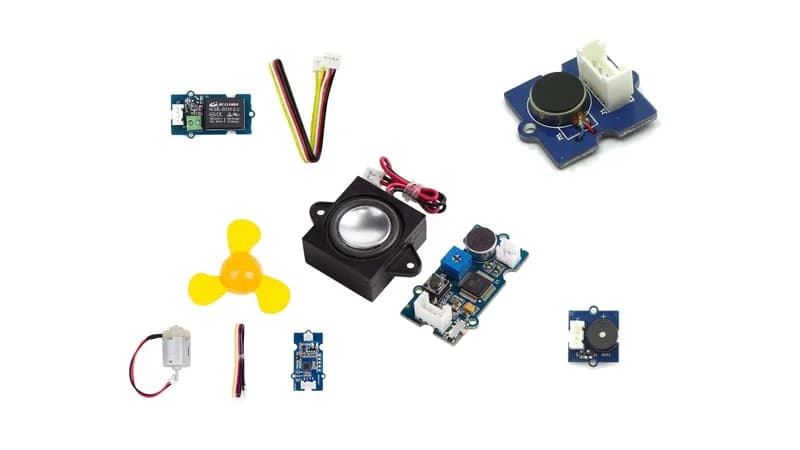Комплект исполнительных модулей Grove(5) для Microbit и Arduino