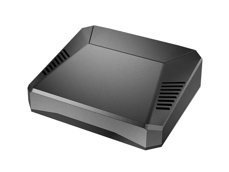 Argon ONE Raspberry Pi 4 Алюминиевый корпус V2 — с кнопкой питания/вентилятором охлаждения/двойным полноразмерным HDMI/ИК-приемником