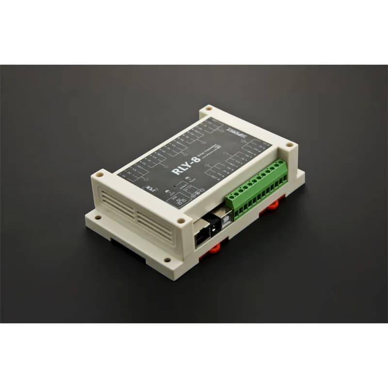 8-канальный релейный контроллер Ethernet (поддержка PoE и USB)