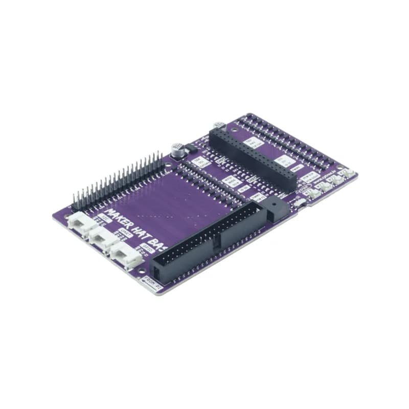 Maker Hat Base для Raspberry Pi 400 — плата расширения GPIO с портами Grove