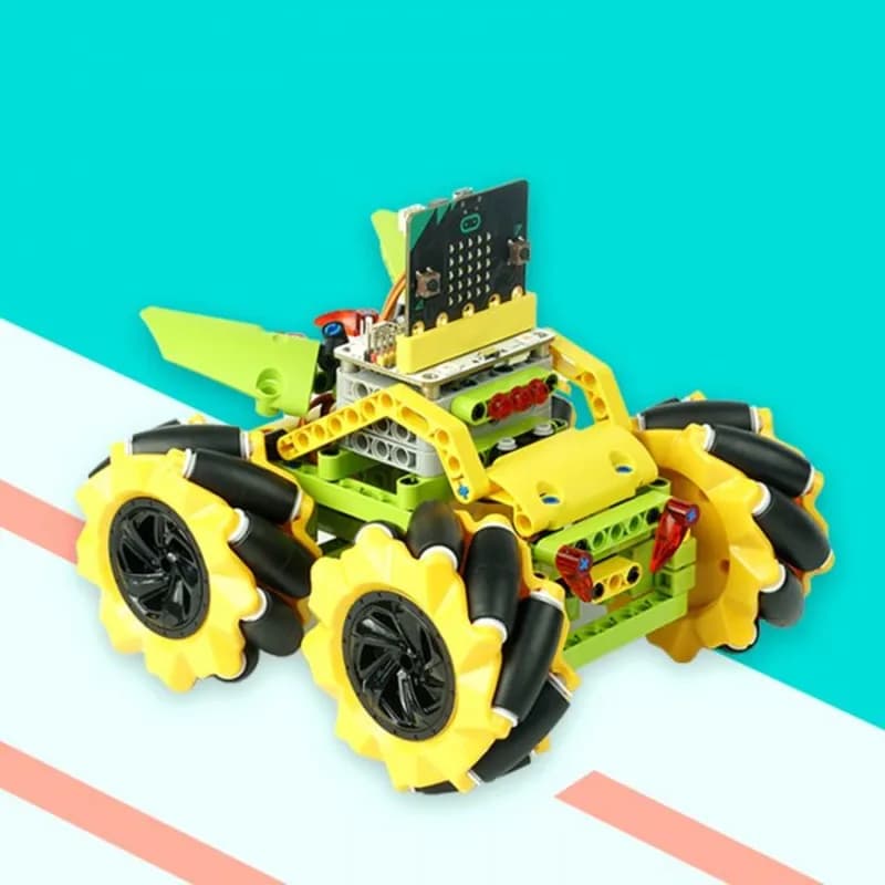 micro:bit Wonder Rugged Car (желтый) (без платы micro:bit)