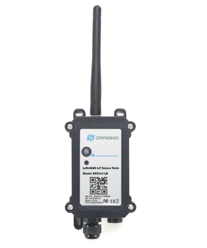 Dragino SN50v3-LB-EU868-NH Водонепроницаемый узел беспроводного датчика LoRa дальнего действия