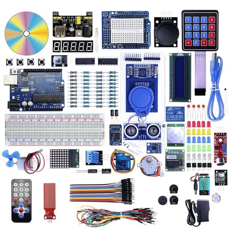 Стартовый комплект Elecrow UNO R3 с множеством модулей для Arduino