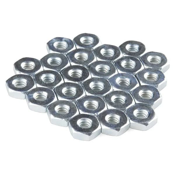 Гайка - металл (6-32, 25 шт.)