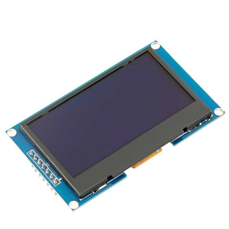 2,42" 128X64-OLED-Anzeigemodul SPI - 2,42 Zoll OLED Совместимость с Arduino UNO R3 - Grüne Schrift OLED