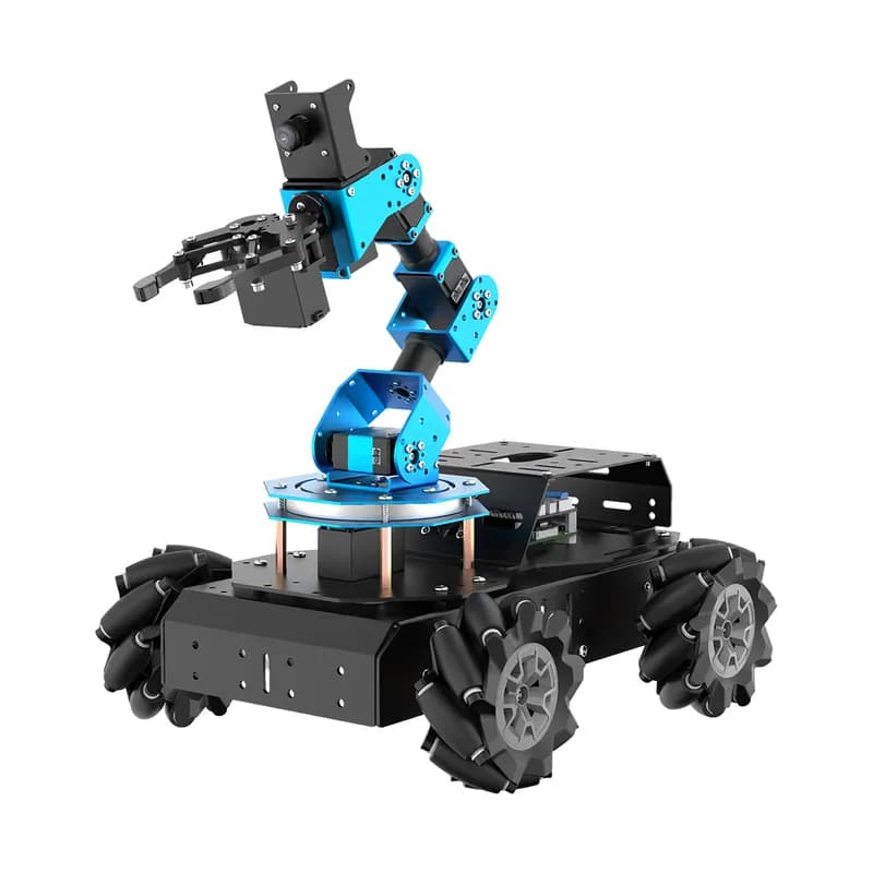 Hiwonder ArmPi Pro Raspberry Pi 5 ROS Комплект разработчика роботизированной руки с колесным шасси 4WD Mecanum с открытым исходным кодом Робот-автомобиль