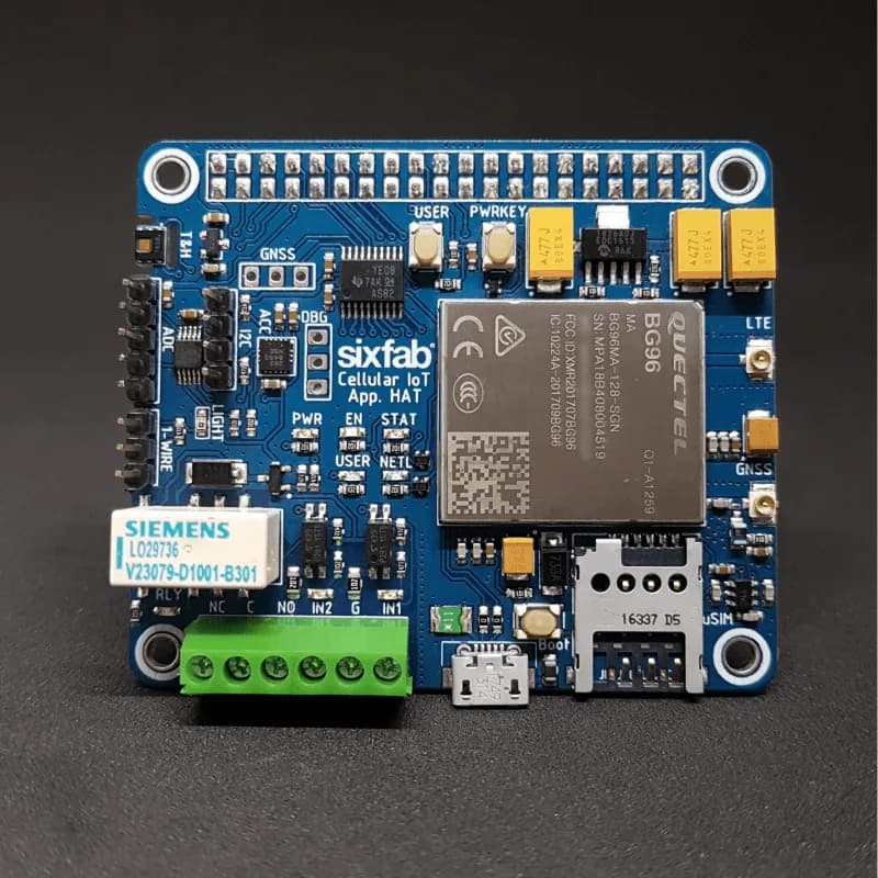 Raspberry Pi Cellular IoT Application Shield – LTE-M, NB-IoT и eGPRS