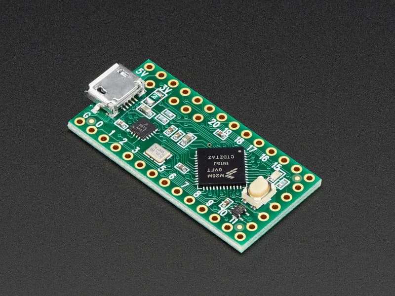 Teensy-LC (недорогая) 32-битная плата микроконтроллера без контактов