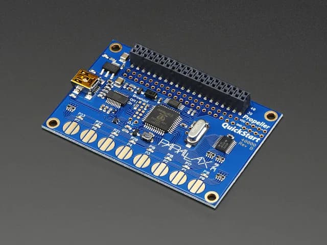 USB-макетная плата для быстрого запуска Parallax Propeller