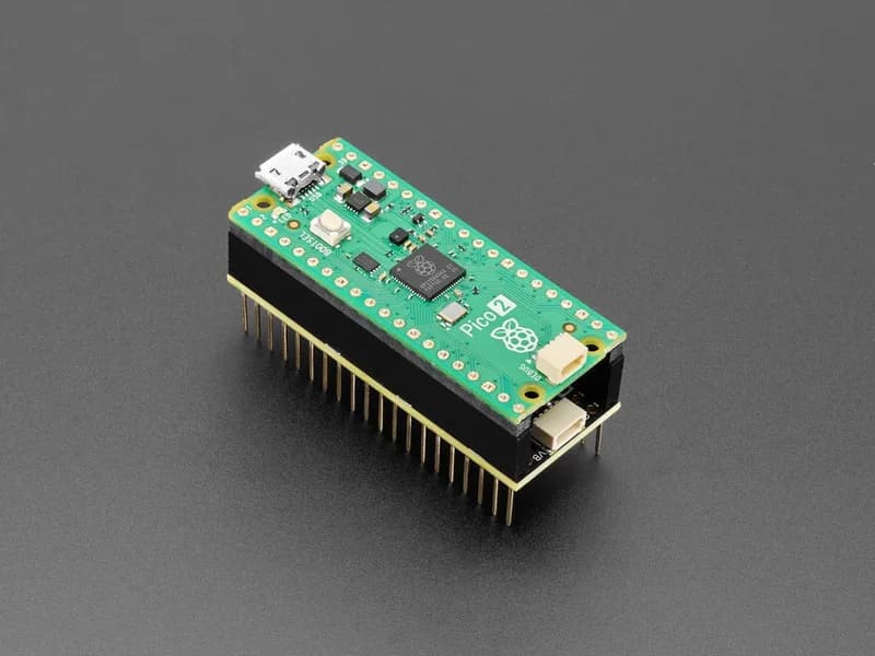 Предварительно собранный Adafruit PiCowbell Adalogger для Pico — MicroSD, RTC и STEMMA QT