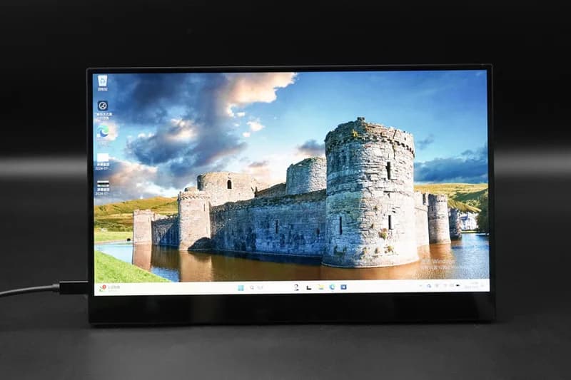 Портативный 15,6-дюймовый сенсорный OLED-дисплей с разрешением 4K и HDMI и Type-C для одноплатных компьютеров LattePanda, Raspberry Pi и NVIDIA