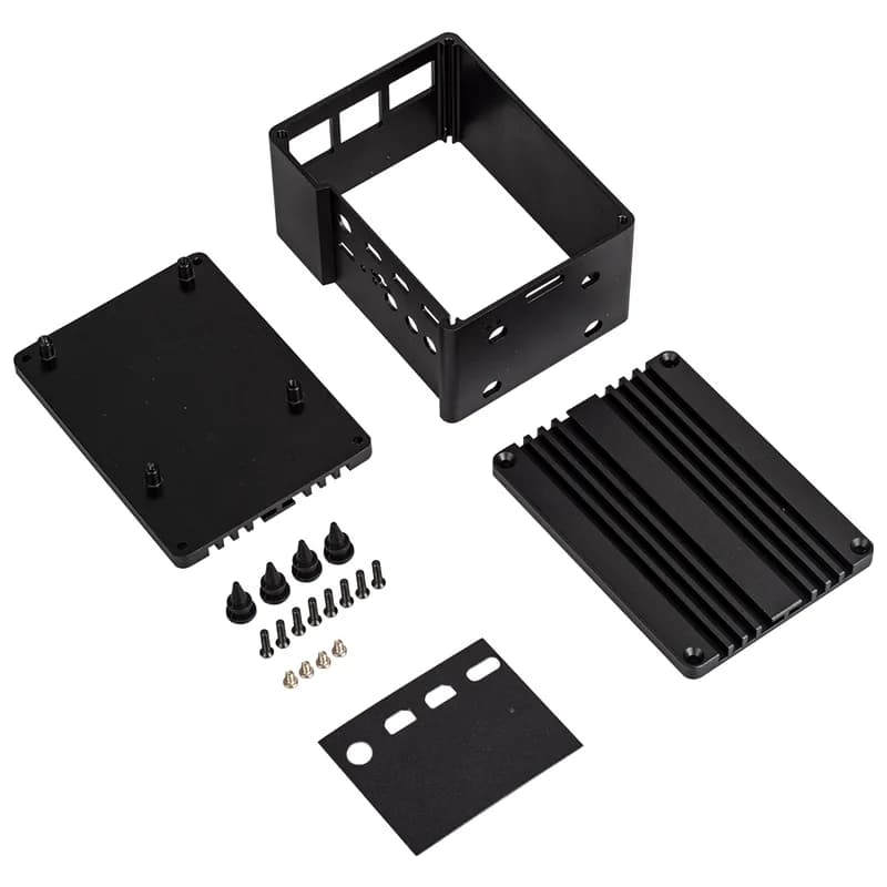 RAK7244C Металлический корпус для Raspberry Pi 4 Model B 1 ГБ/2 ГБ/4 ГБ/8 ГБ
