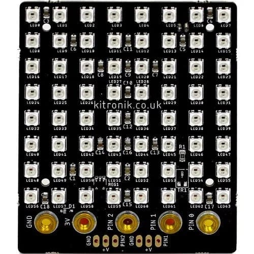 Плитка ZIP - BBC microbit 8x8 LED --