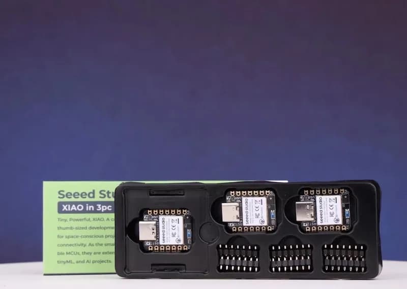 XIAO ESP32C3 в упаковке из 3 шт. — миниатюрная плата микроконтроллера RISC-V с Wi-Fi и Bluetooth 5.0, поддержкой зарядки аккумулятора, энергоэффективностью и богатым интерфейсом