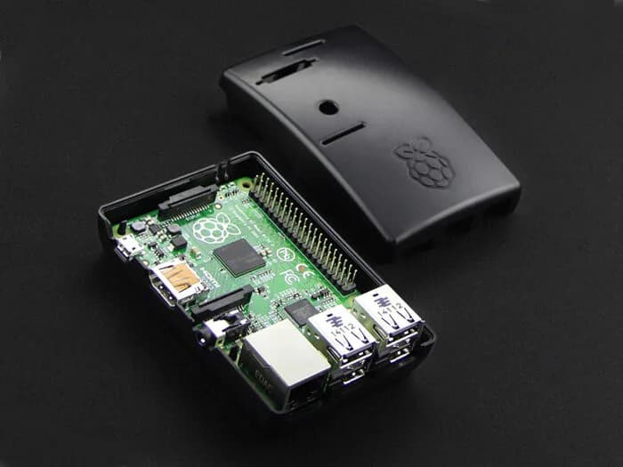 Корпус дуги для Raspberry Pi 3B и 3B+ — черный