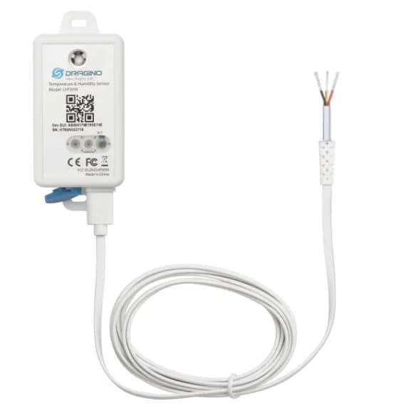 Dragino LHT65N-DC-EU868 LoRaWAN Датчик температуры и люфта с потенциальным свободным контактом (сухой контакт)
