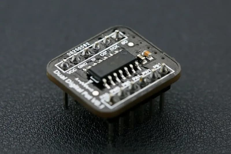 Фермион: MCP42100 Двойной цифровой потенциометр - 100К (пробойный)