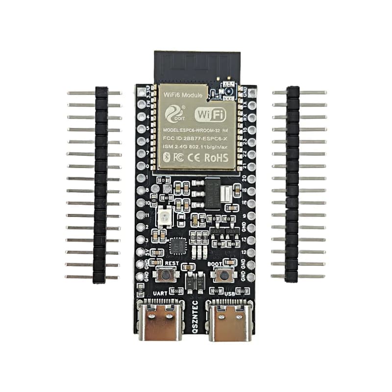 ESP32-C6-DevKitC-1-N4 ESP32-C6 Основная плата WIFI6 BLE Zigbee