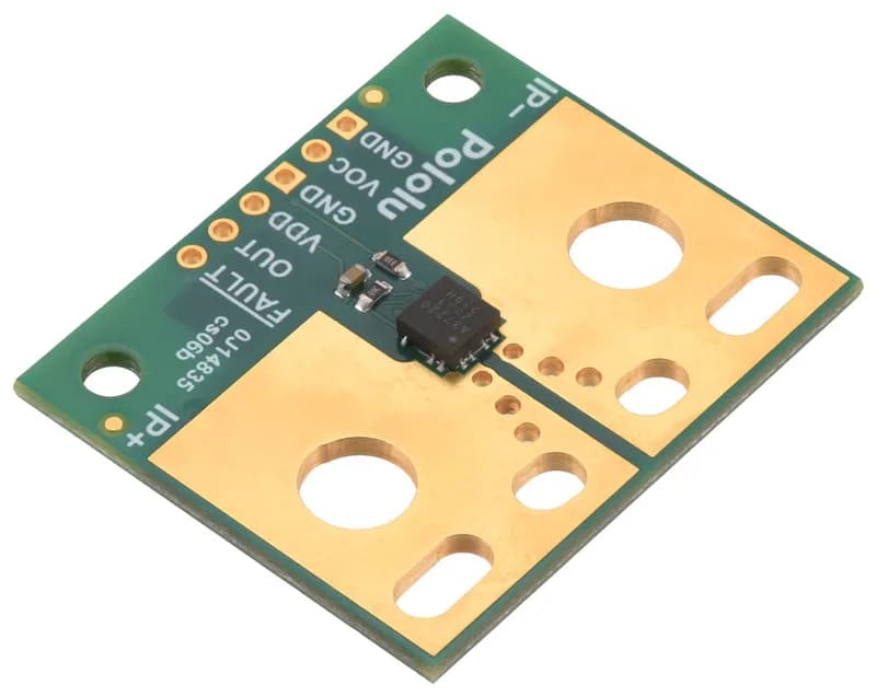 ACS37220LEZATR-100B5 Датчик тока, большой держатель -100А до +100А, 5В