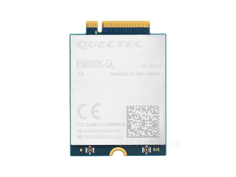 Модуль Quectel EM060K-GL, модуль LTE-A Cat 6 с форм-фактором M.2, глобальное многодиапазонное позиционирование GNSS