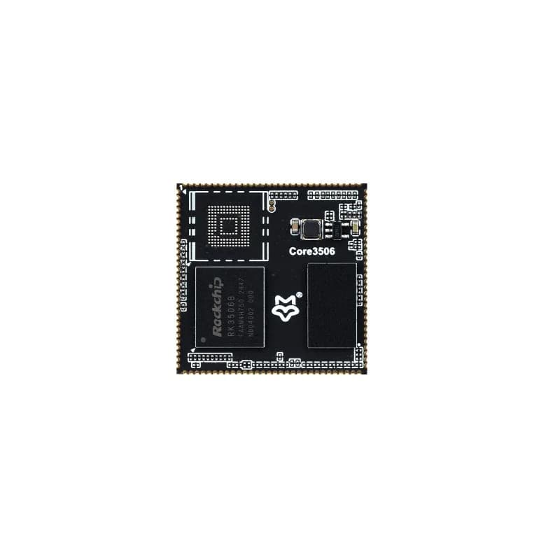 Основная плата Luckfox Core3506 на базе чипа Rockchip RK3506B, встроенная память 512 МБ DDRL3, интегрированная трехъядерные процессоры ARM Cortex-A7 и ARM Cortex-M0