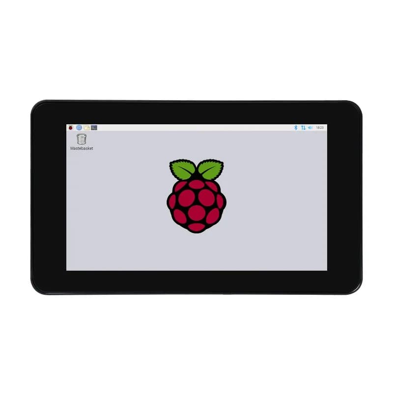 7-дюймовый емкостный сенсорный IPS-дисплей для Raspberry Pi, с защитным чехлом, 1024×600, интерфейс DSI