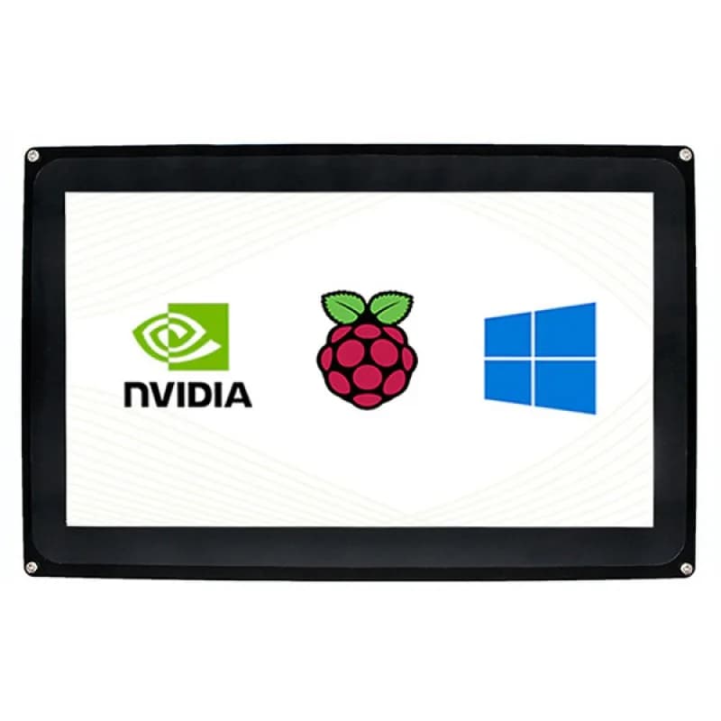 10,1-дюймовый емкостный сенсорный ЖК-экран (H) в корпусе, 1024×600, HDMI, поддержка различных систем